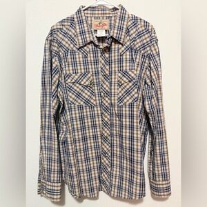 Wrangler Western Snap Button Down Shirt